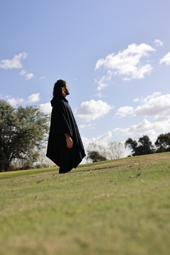 Poncho Jedi Negro / Temporada Invierno - tienda online
