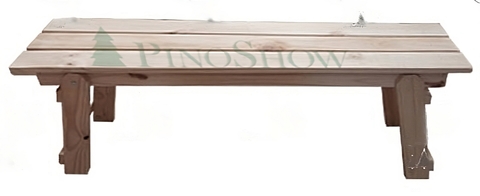 #086 Banco Largo 120cm Plegable