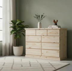 #209 Comoda 120cm con 9 Cajones - comprar online