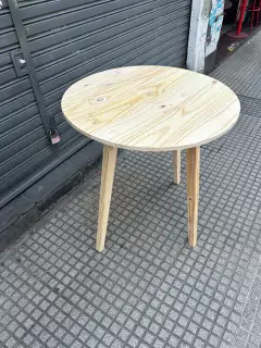 #114 Mesa Redonda Nordica 80cm + 2 Banquetas en internet