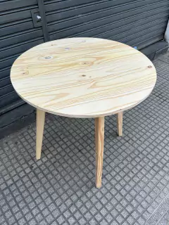 #114 Mesa Redonda Nordica 80cm + 2 Banquetas - comprar online