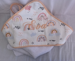 Toallon con Capucha Personalizado. - Renza 