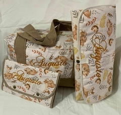 Bolso Maternal Personalizado - Renza 