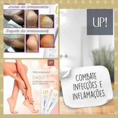 UP! D.Soft - creme de hidratação intensiva para pés, mãos e cotovelos (60g) (DS0002) na internet