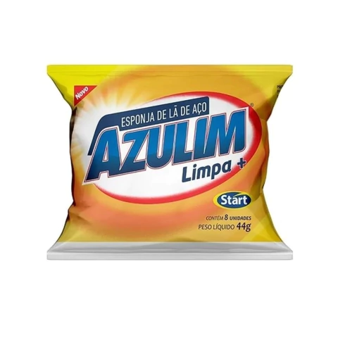Lã de Aço Azulim C/ 8 Unidades - comprar online