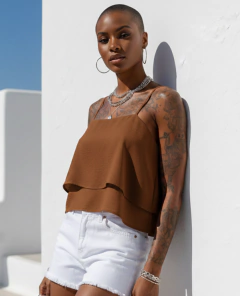 Imagem do Cropped Babado