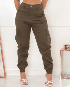 Calça jogger cargo - loja online