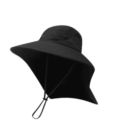 Sombrero pescador de ala ancha con tapanucas - comprar online