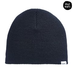 Gorro de Lana (Beanie) Liso Grueso Doble Medio Nº3 - tienda online