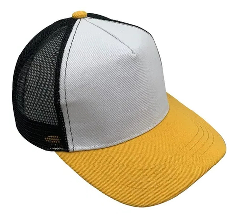 Gorra Trucker con Frente de Tela - Mol Hats