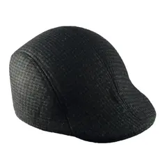 Boina Ivy de abrigo cuadrillé oscuro BO-1002 - comprar online