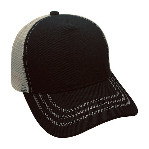 Gorra Trucker con Frente de Tela - Mol Hats