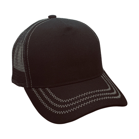 Gorra Trucker con Frente de Tela - Mol Hats