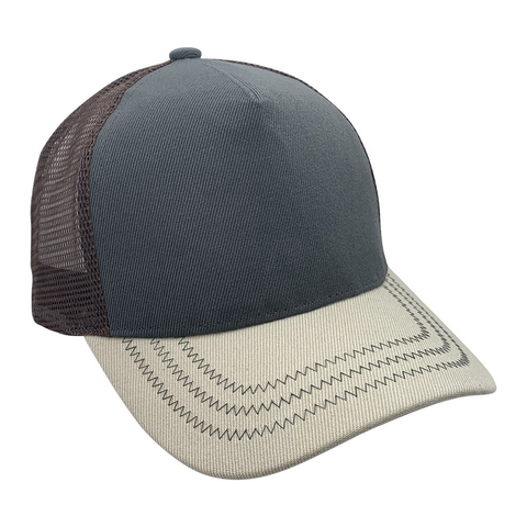 Gorra Trucker con Frente de Tela - Mol Hats