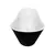 Tina minimalista Moorea blanco y negro Kand en internet