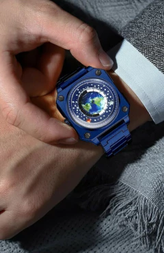 ChronoCosmos: Reloj astronómico en acero - tienda en línea