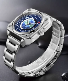 ChronoCosmos: Reloj astronómico en acero en internet
