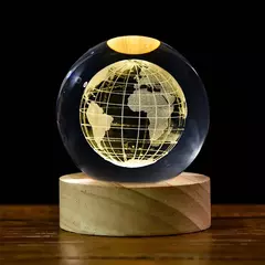 Lámpara Tierra - esfera de cristal (copia) - tienda online