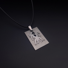Collar Signo Zodiacal en Placa Acero en internet