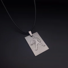 Collar Signo Zodiacal en Placa Acero