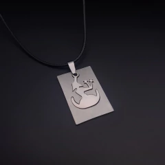 Collar Signo Zodiacal en Placa Acero - comprar online
