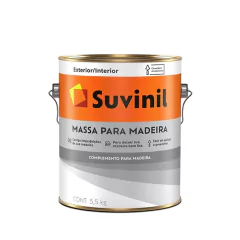 MASSA PARA MADEIRA 3,6 L/5,5 KG SUVINIL