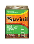 TINTA STANDARD ACRÍLICA RENDE E COBRE MUITO 12,5 L SUVINIL