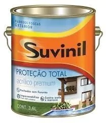 TINTA ACRÍLICA SEMI-BRILHO 3,6 L BRANCO NEVE SUVINIL