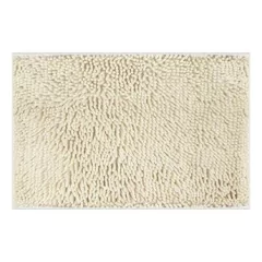 TAPETE MICROFIBRA BEGE MOR