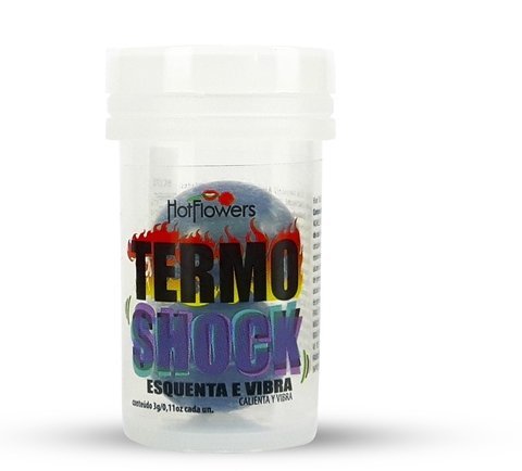 Bolinha Hot Ball Plus Termo Shock Esquenta e Vibra Hot Flowers