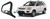 Para Choque De Impulsão Preto Chapa Kia Sportage 2007 Acima - comprar online