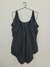 Enteriza reforzada con breteles anchos regulables en Negro - comprar online