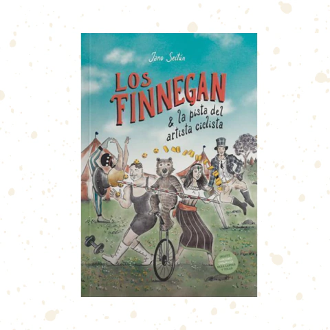 Los Finnegan y la pista del artista ciclista.