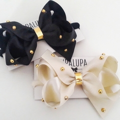 Laço ousadia gold (9 a 11cm) na internet