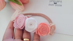 Faixa de bebê coroa de flores Mabelle - comprar online