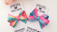 Laço tricolor lili (7cm) - comprar online