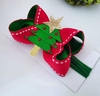Faixa com árvore de natal