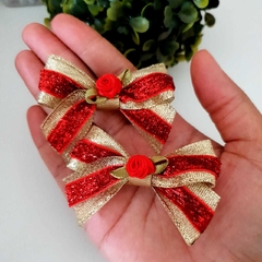 Par de laço de natal mabel - comprar online