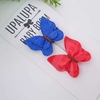 Lacinho de borboleta com couro (4cm)