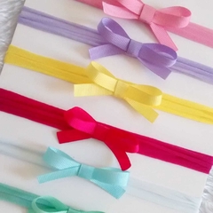 Kit laço arco-íris rn (4cm)