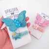 Hair clip borboleta cristal (7.5cm)