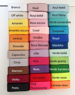 Laço liso baile / várias cores (11cm) - loja online