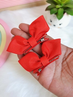 Kit Par de laço tulipa (7cm) - Laços Upalupa