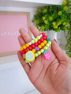 pulseira de frutas