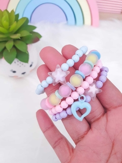 pulseira infantil candy