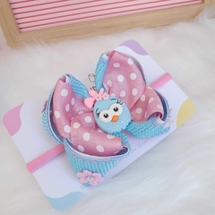 faixa rosa e azul galinha pintadinha