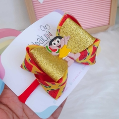 Laço infantil magali (9 a 11cm)