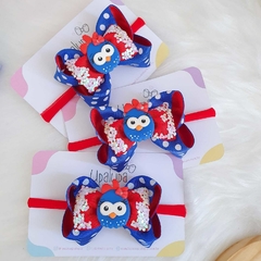 Laço galinha pintadinha (9cm) - comprar online