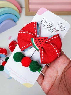 Hair clip duo melancia - comprar online