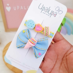 Hair clip de docinhos (5cm) na internet